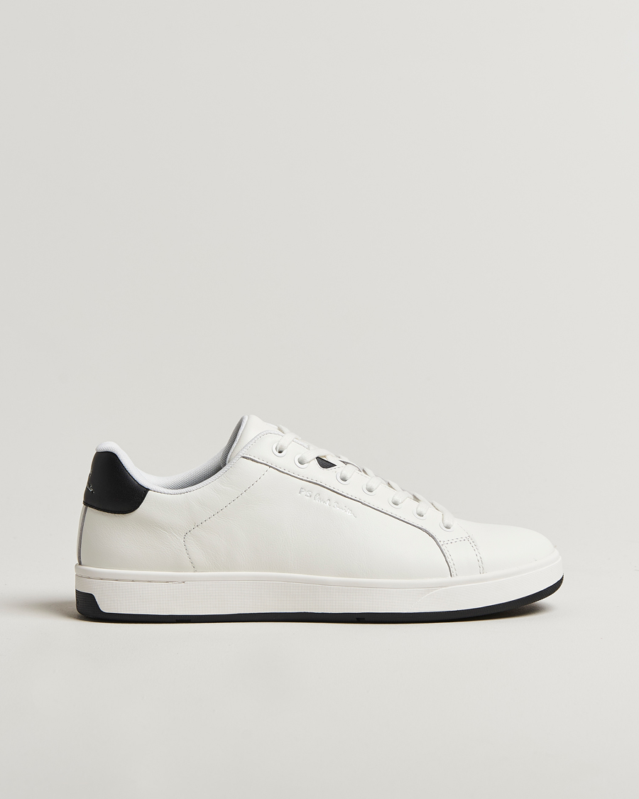 Herre | Sneakers | PS Paul Smith | Albany Leather Sneaker White/Black