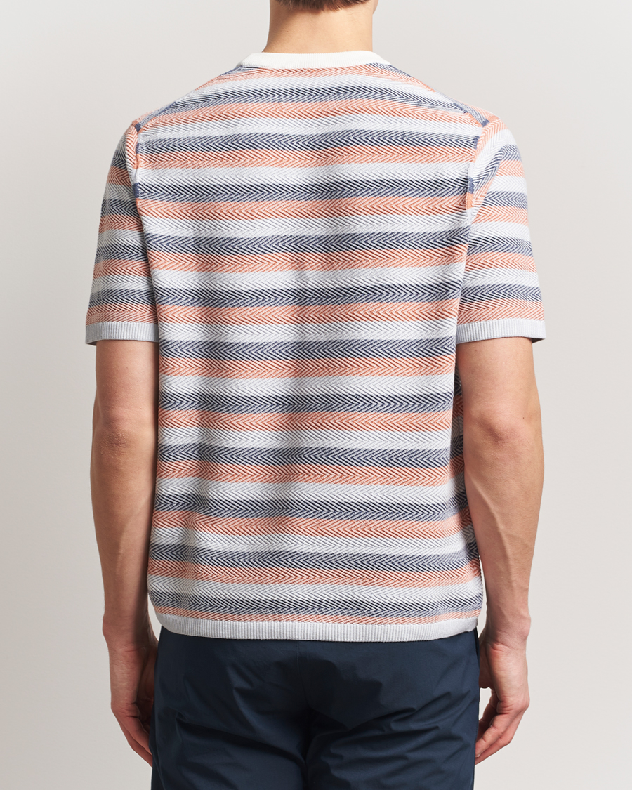 Herre | T-Shirts | PS Paul Smith | Striped Knitted T-Shirt Multi