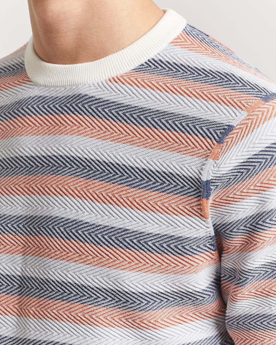 Herre | T-Shirts | PS Paul Smith | Striped Knitted T-Shirt Multi