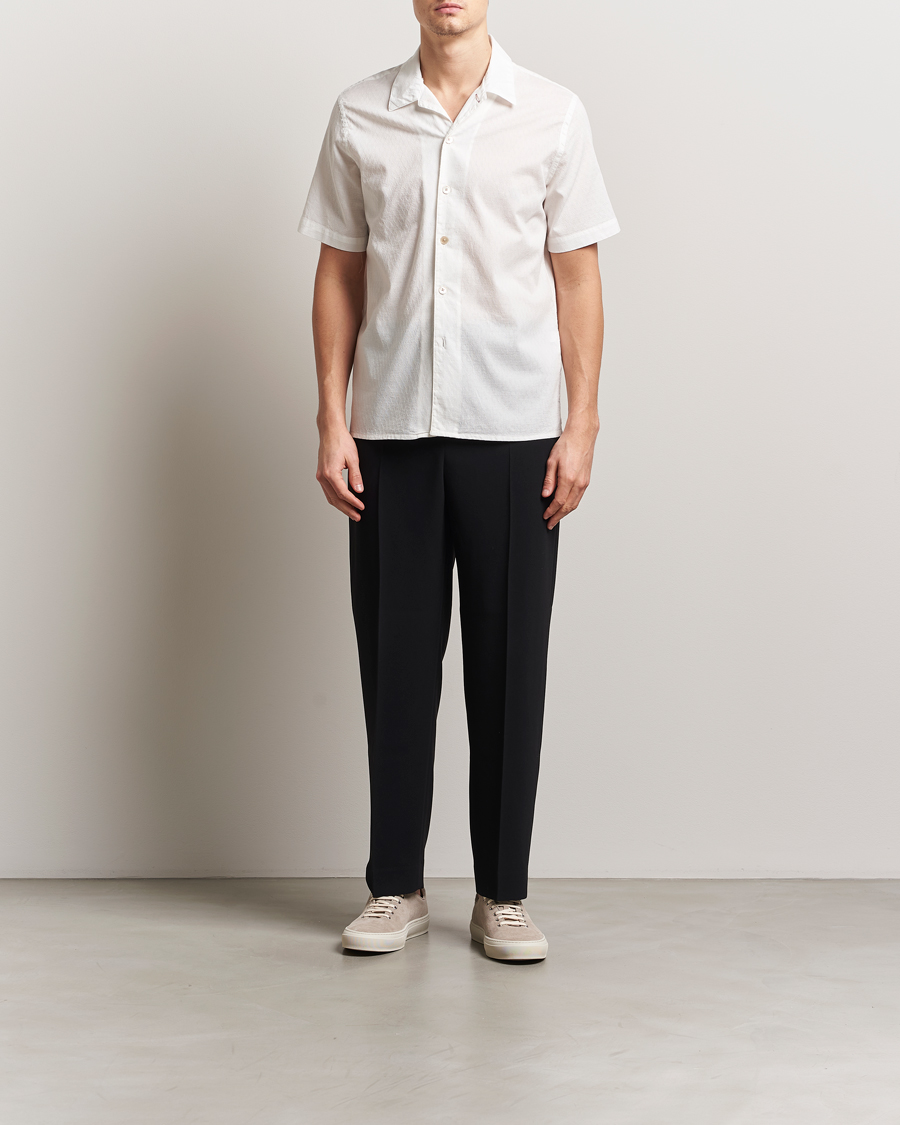 Herre | Skjorter | PS Paul Smith | Structured Short Sleeve Shirt White