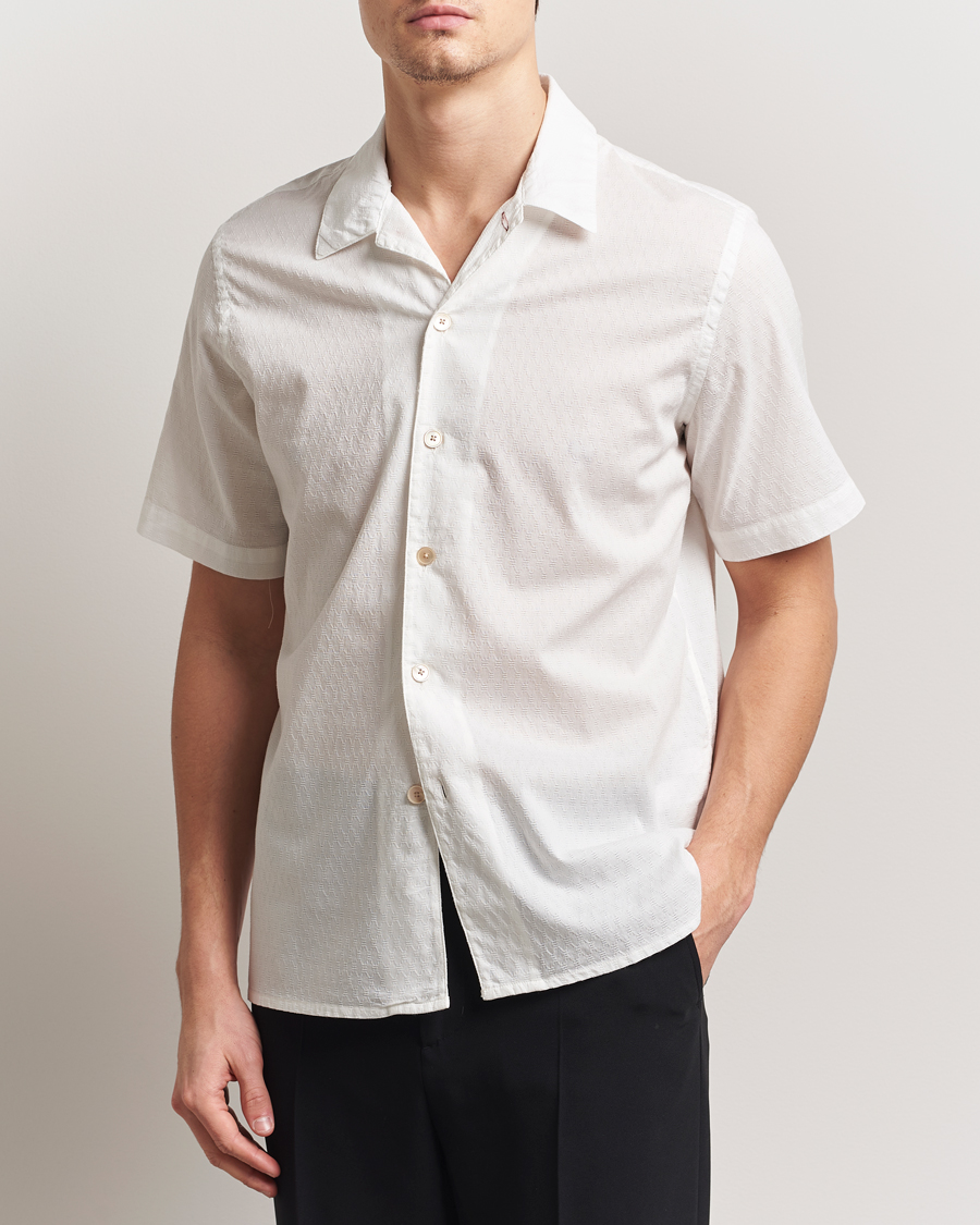 Herre | Skjorter | PS Paul Smith | Structured Short Sleeve Shirt White