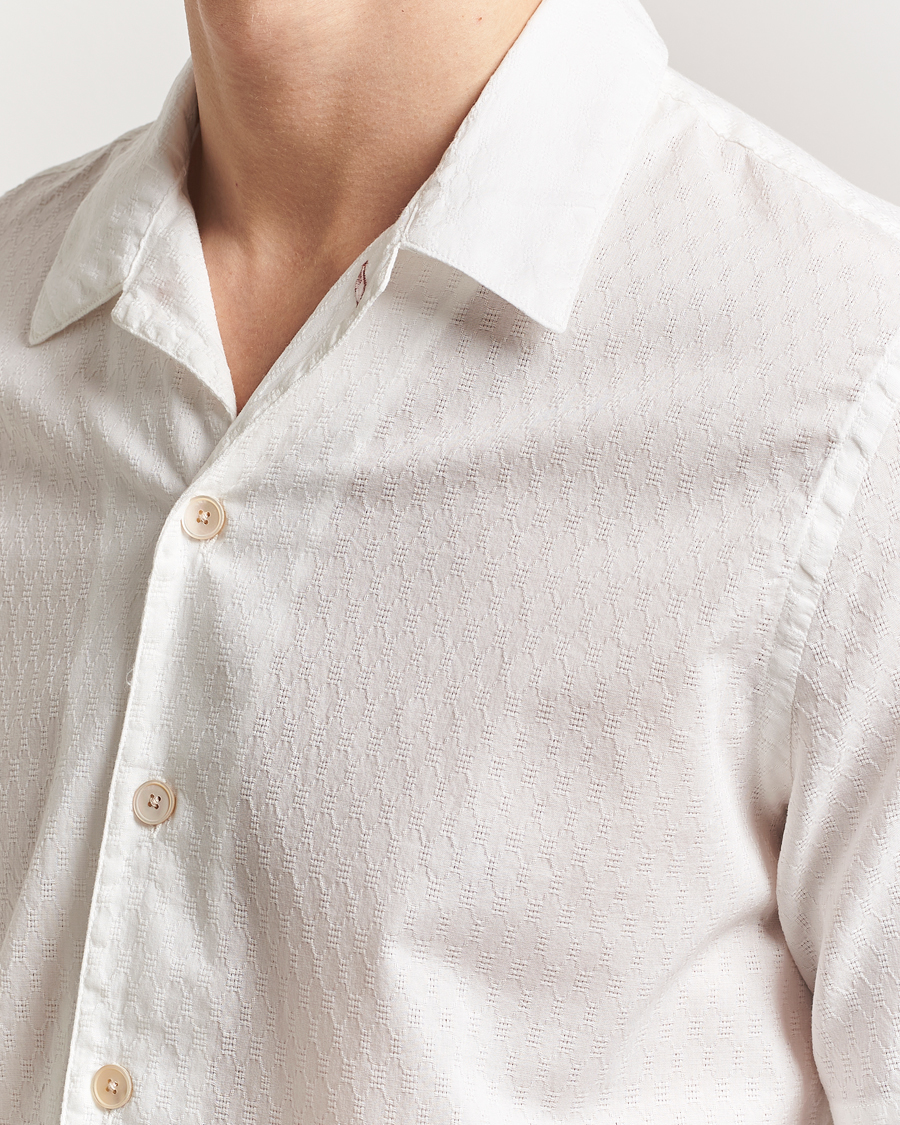 Herre | Skjorter | PS Paul Smith | Structured Short Sleeve Shirt White