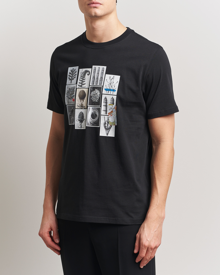 Herre | T-Shirts | PS Paul Smith | Desert Flowers Printed T-Shirt Black