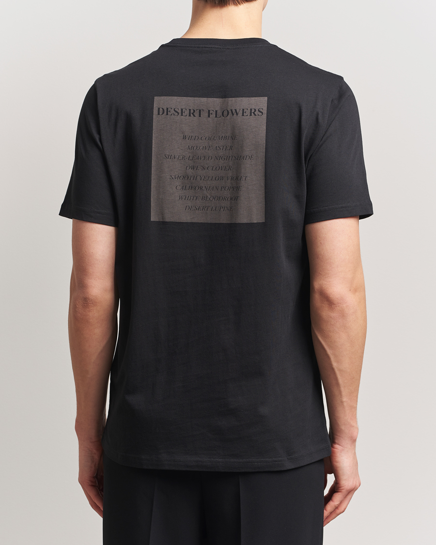 Herre | T-Shirts | PS Paul Smith | Desert Flowers Printed T-Shirt Black