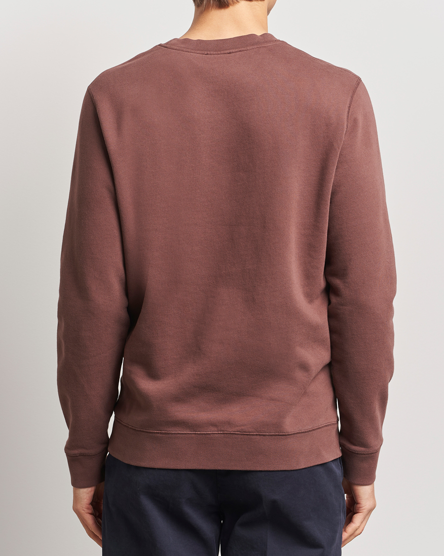 Herre | Gensere | Sunspel | Loopback Sweatshirt Cocoa Brown