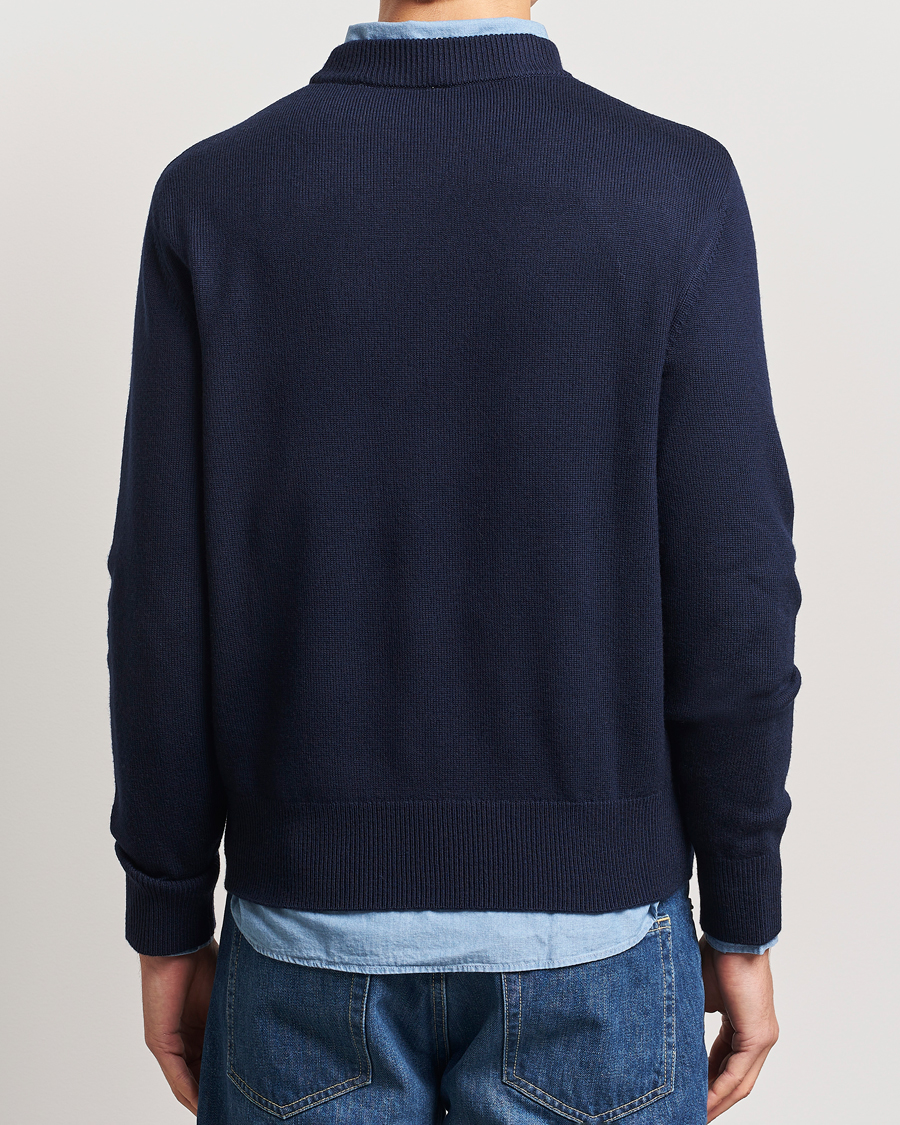 Herre | Gensere | Sunflower | Moon Merino Sweater Navy