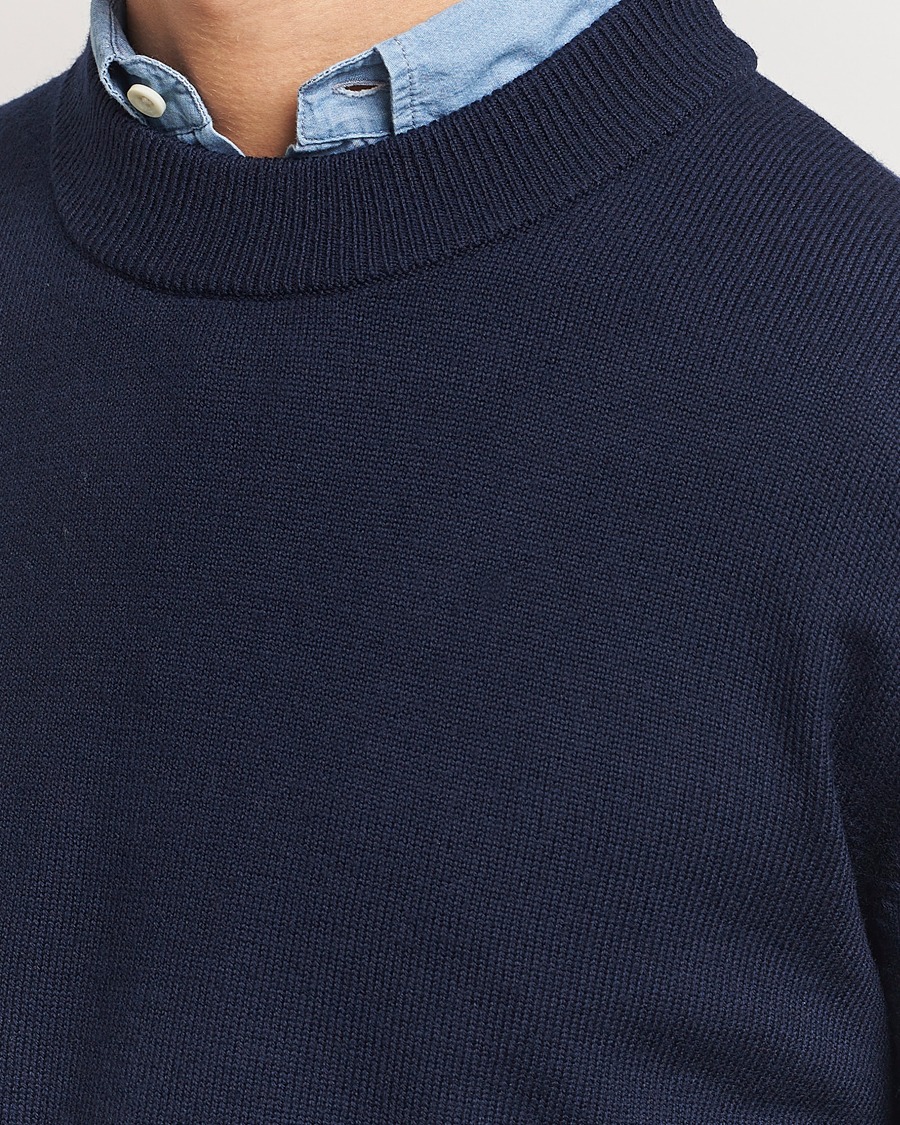 Herre | Gensere | Sunflower | Moon Merino Sweater Navy