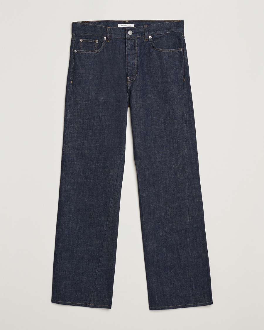 Herre | Bukser | Sunflower | Straight Twist Jeans Simple Rinse Blue