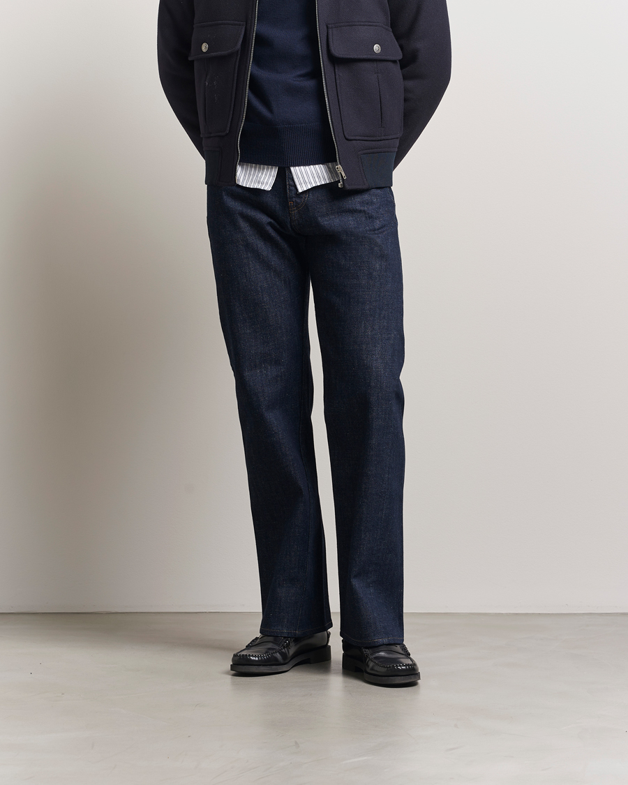Herre | Bukser | Sunflower | Straight Twist Jeans Simple Rinse Blue