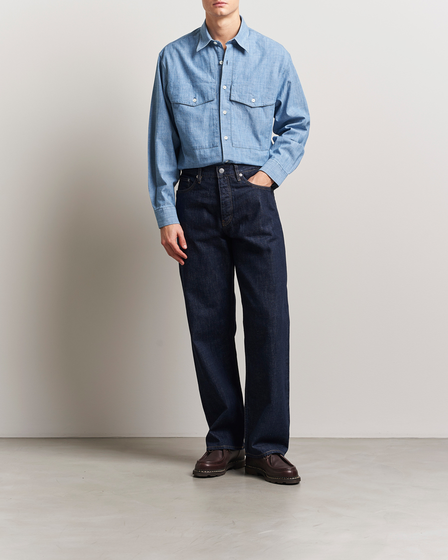 Herre | Jeans | Sunflower | Loose Jeans Simple Rinse Blue