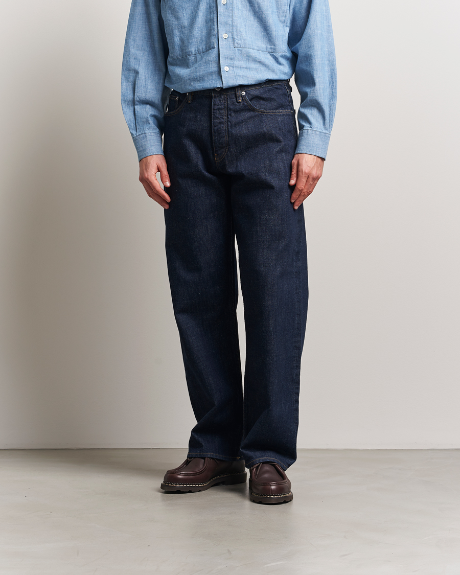 Herre | Jeans | Sunflower | Loose Jeans Simple Rinse Blue