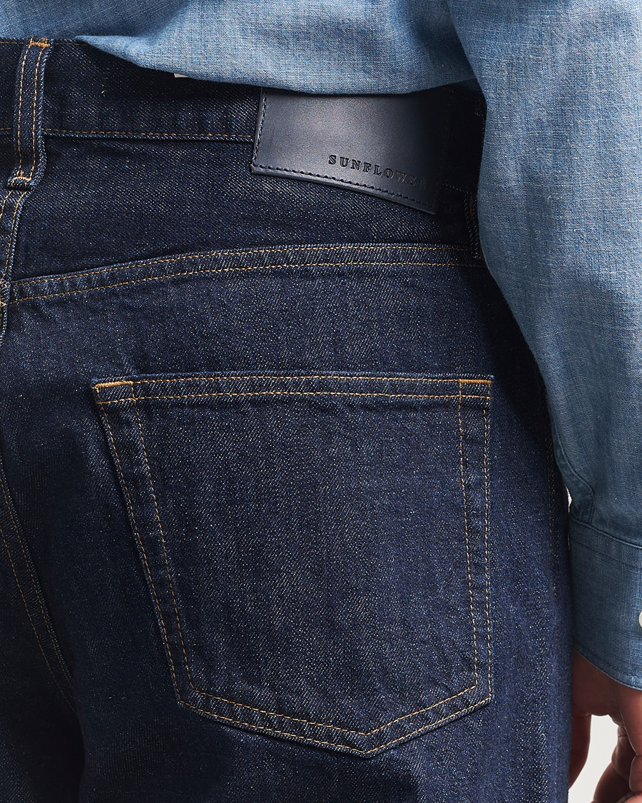 Herre | Jeans | Sunflower | Loose Jeans Simple Rinse Blue