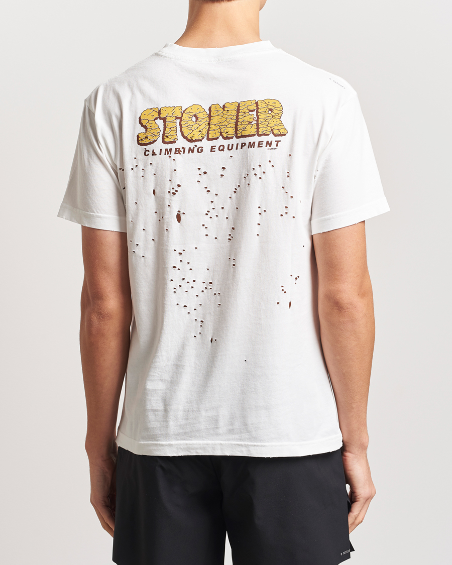 Herre | T-Shirts | Satisfy | Stoner MothTech T-Shirt Off White