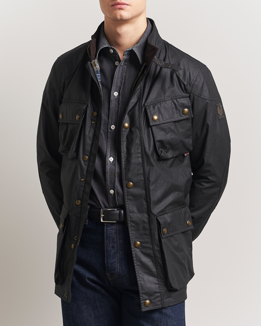 Herre | Jakker | Belstaff | Trialmaster Waxed Jacket Black