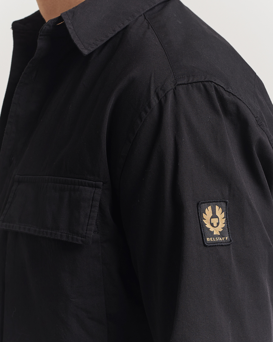 Herre | Skjorter | Belstaff | Scale Cotton Pocket Shirt Black