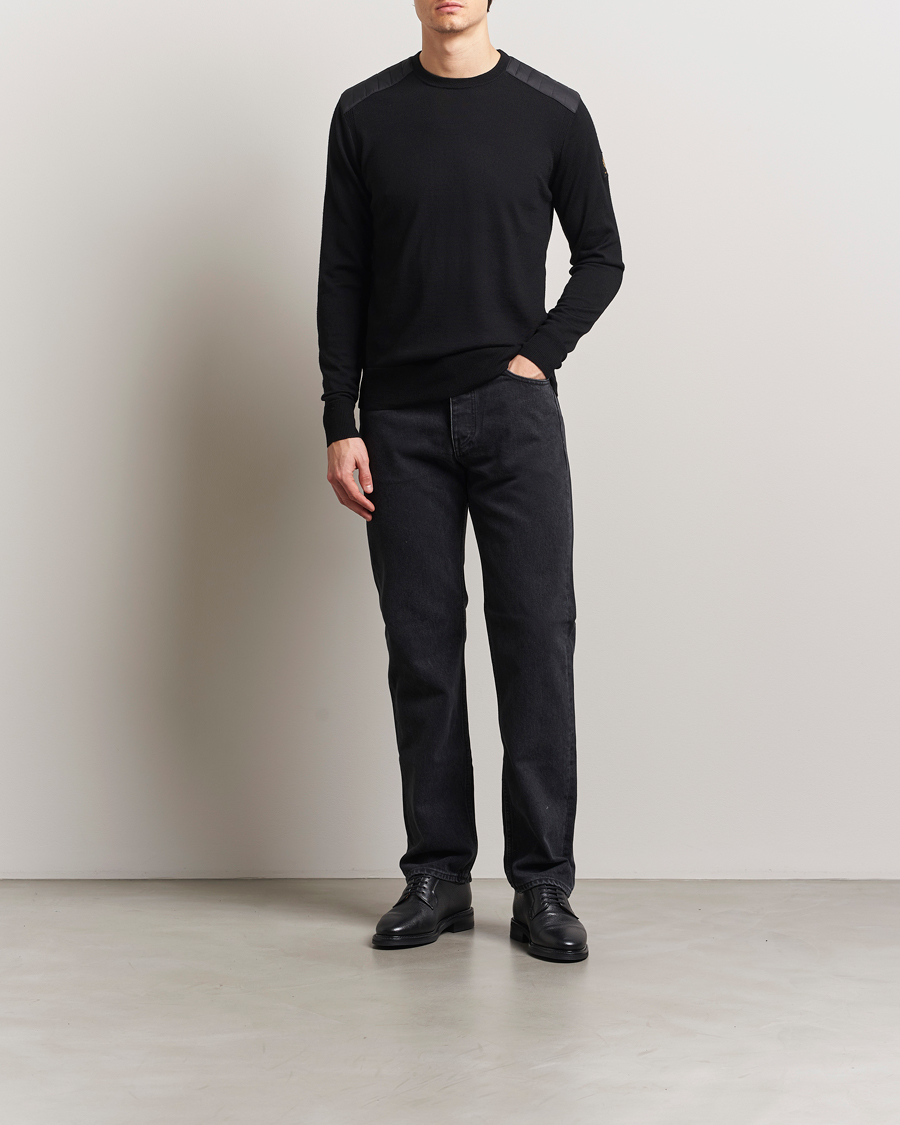 Herre | Gensere | Belstaff | Kerrigan Crewneck Jumper Black