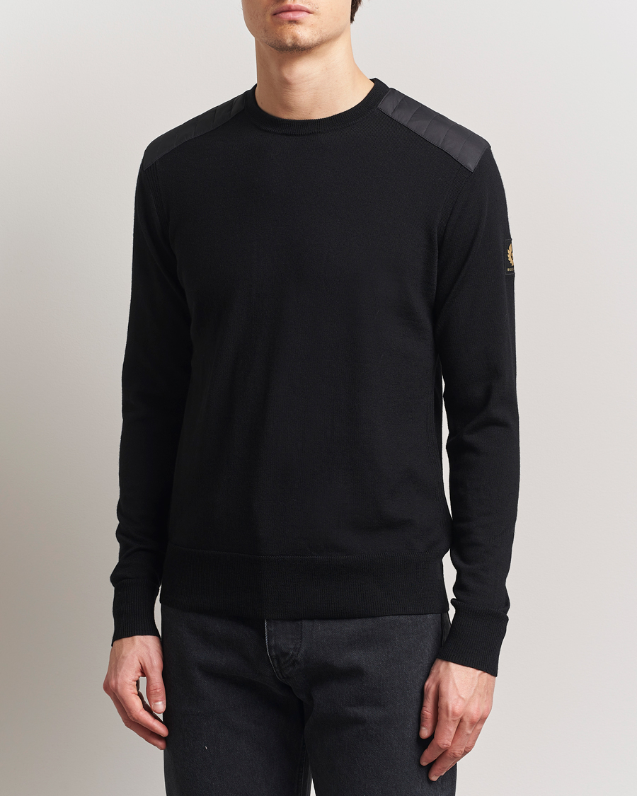 Herre | Gensere | Belstaff | Kerrigan Crewneck Jumper Black