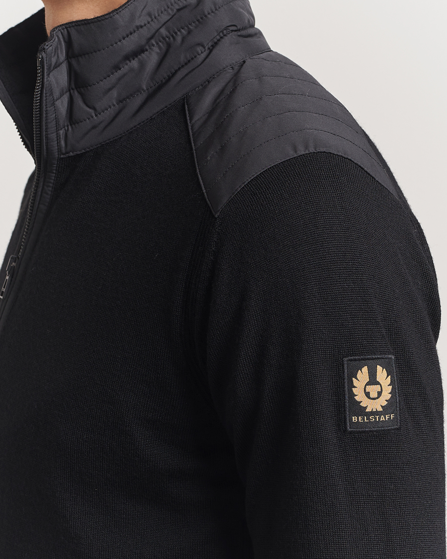Herre | Gensere | Belstaff | Kilmington Quarter Zip Jumper Black