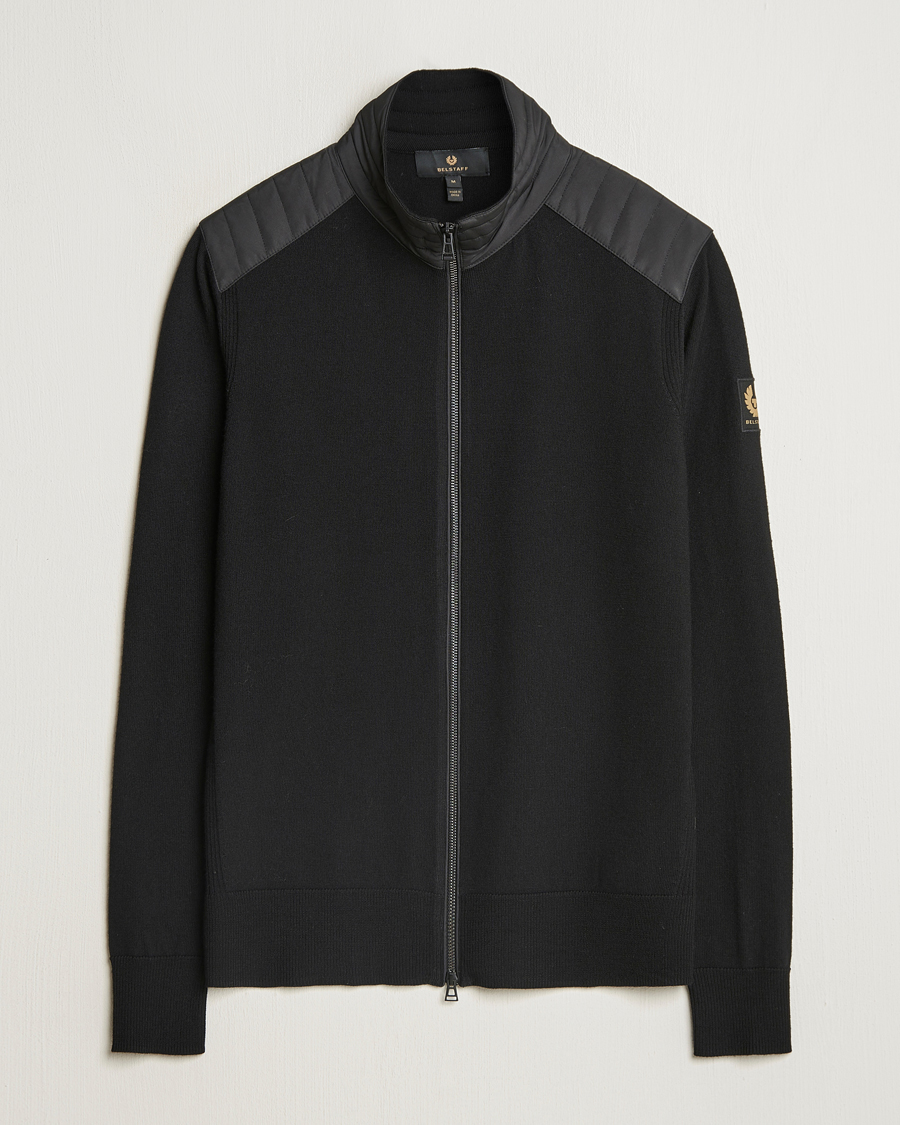 Herre | Gensere | Belstaff | Kelby Zip Cardigan Black