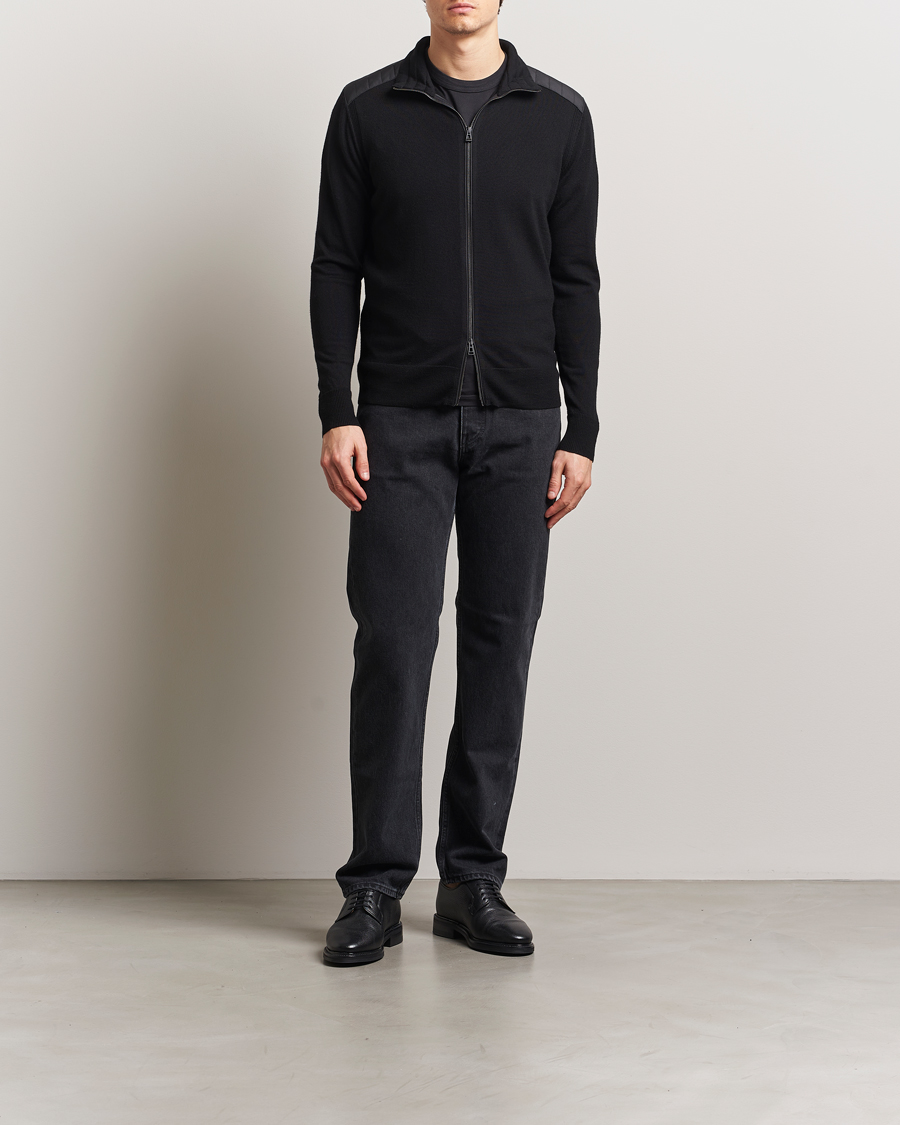Herre | Gensere | Belstaff | Kelby Zip Cardigan Black