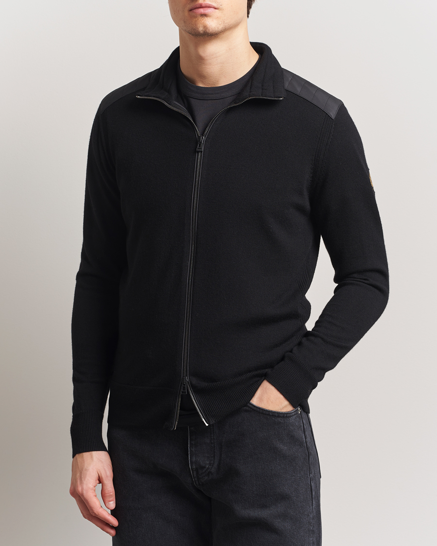 Herre | Gensere | Belstaff | Kelby Zip Cardigan Black