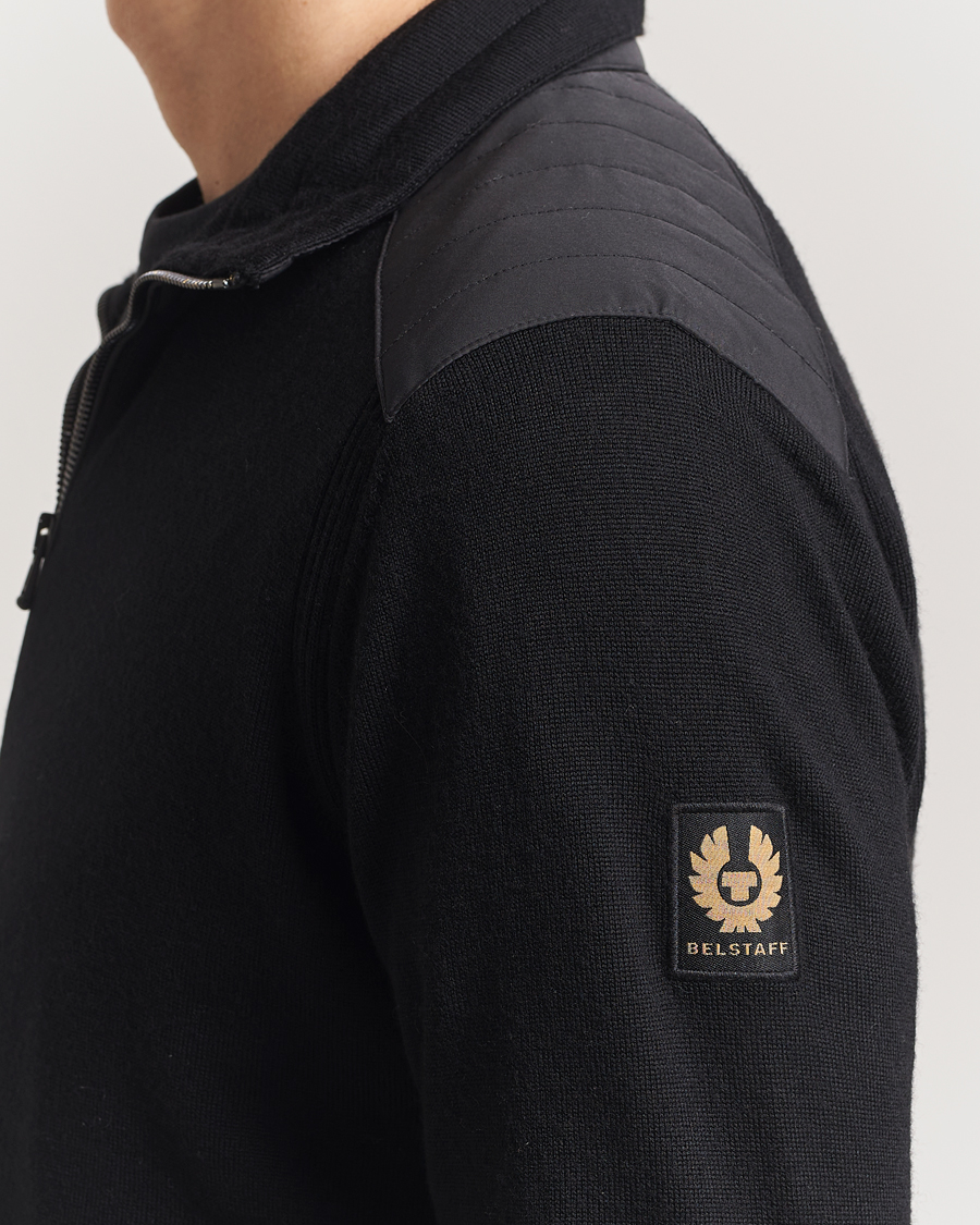 Herre | Gensere | Belstaff | Kelby Zip Cardigan Black