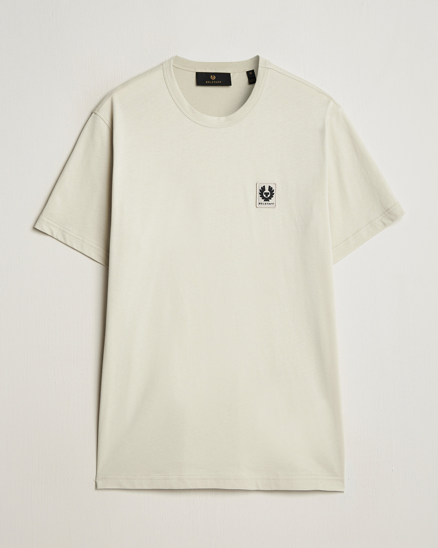 Herre | T-Shirts | Belstaff | Cotton Logo T-Shirt Stone Beige