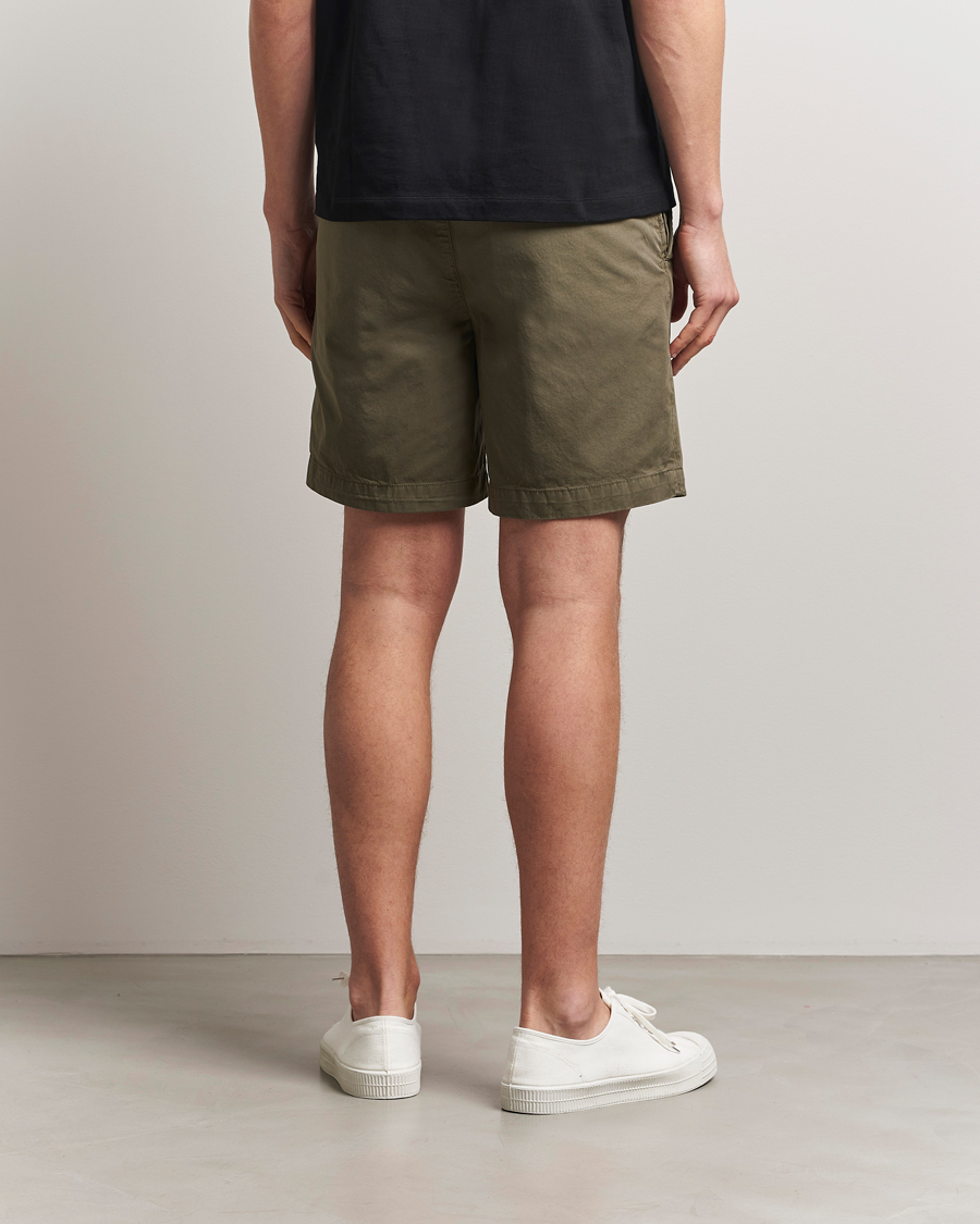 Herre | Shorts | Belstaff | Rally Cotton Shorts Surplus Green