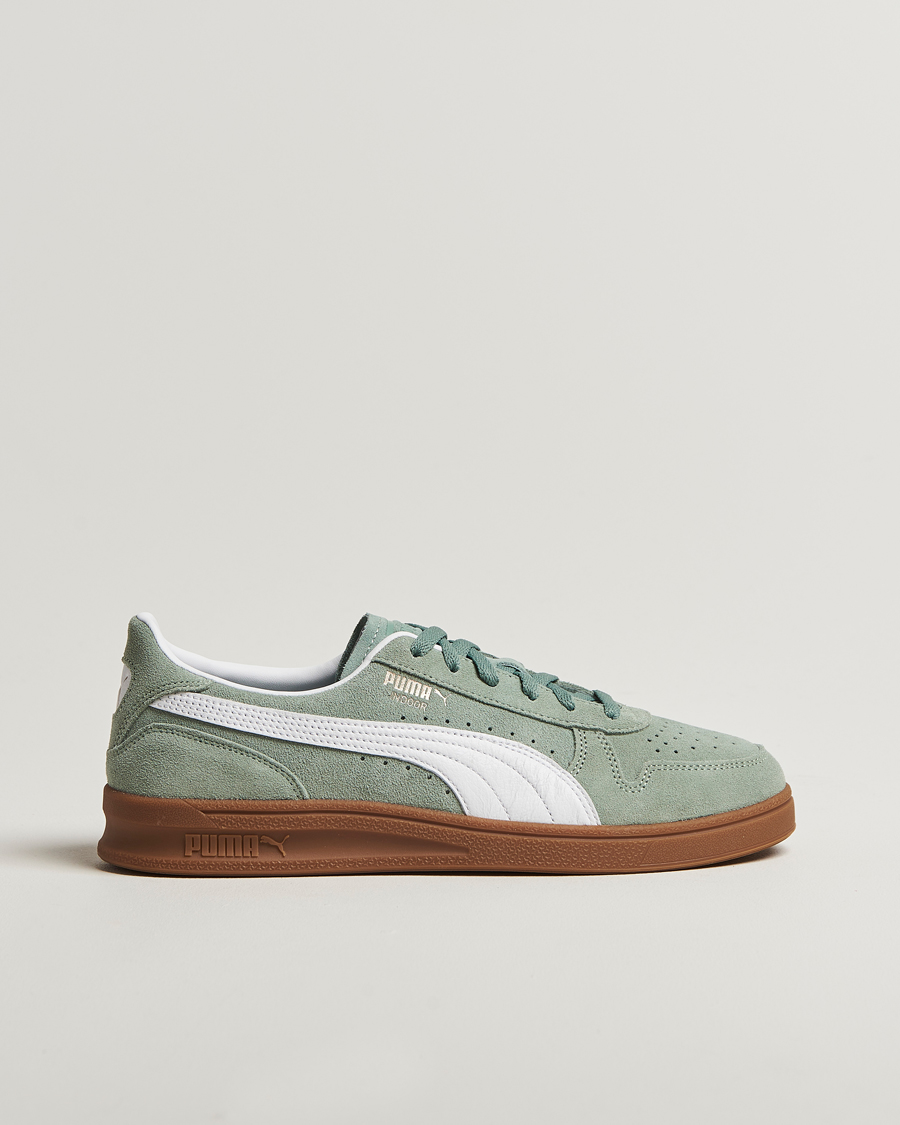 Herre | Sneakers | Puma | Indoor Soft Sneaker Green Moon