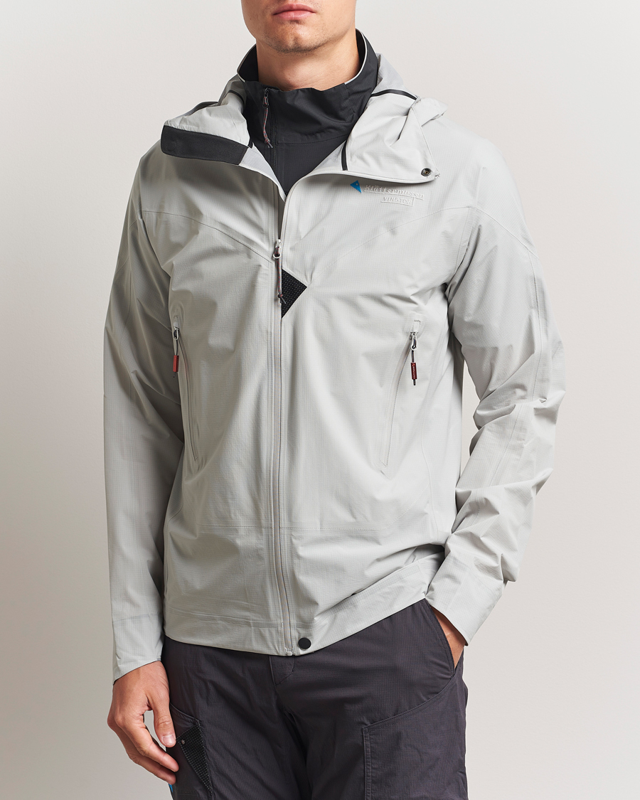 Herre | Jakker | Klättermusen | Vingtor Hooded Shell Jacket Moon