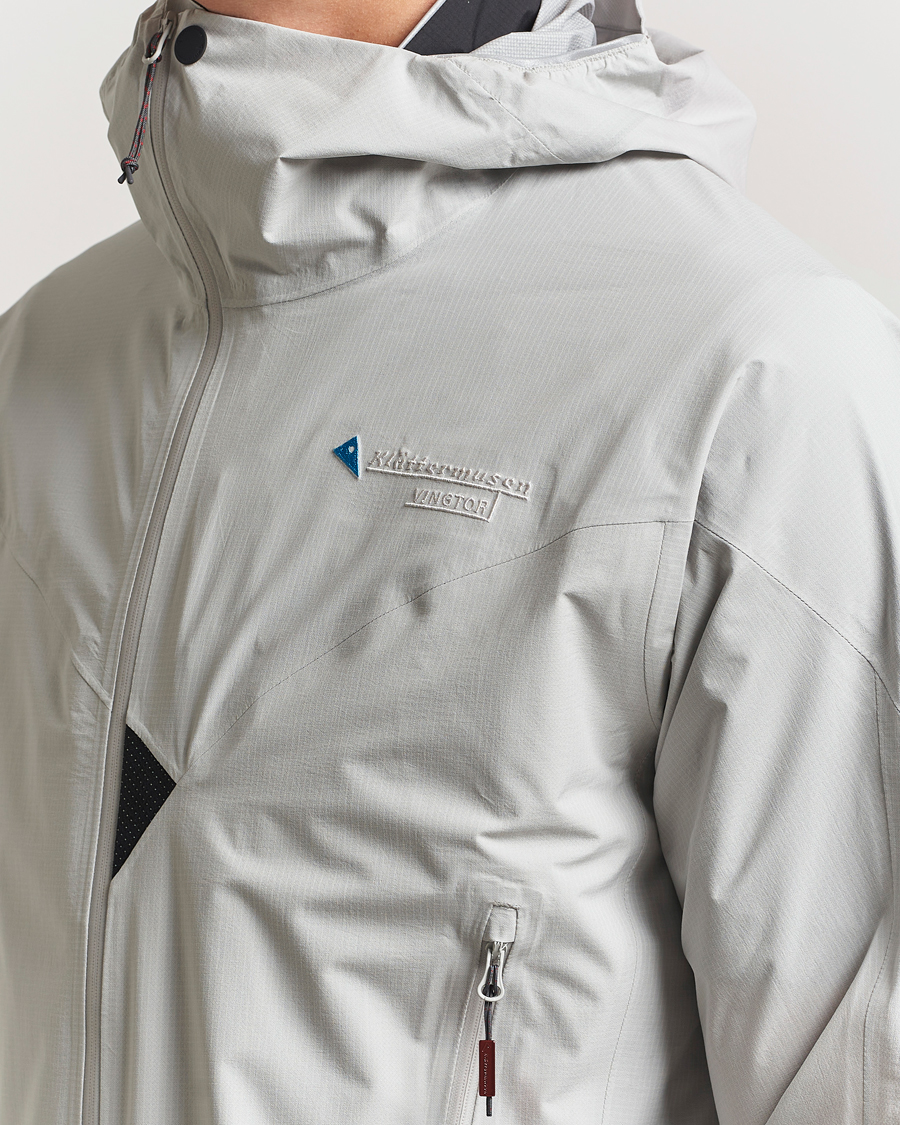 Herre | Jakker | Klättermusen | Vingtor Hooded Shell Jacket Moon