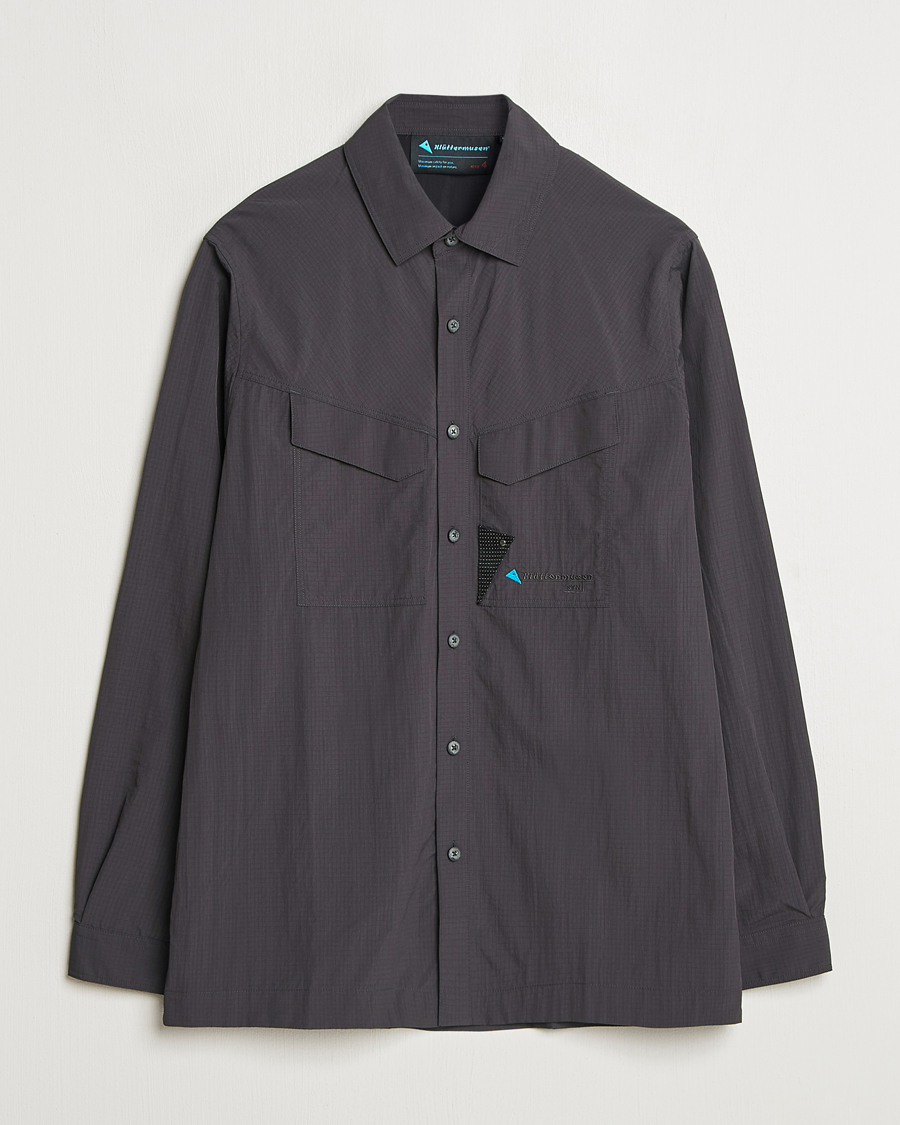 Herre | Skjorter | Klättermusen | Syn Long Sleeve Function Shirt Raven