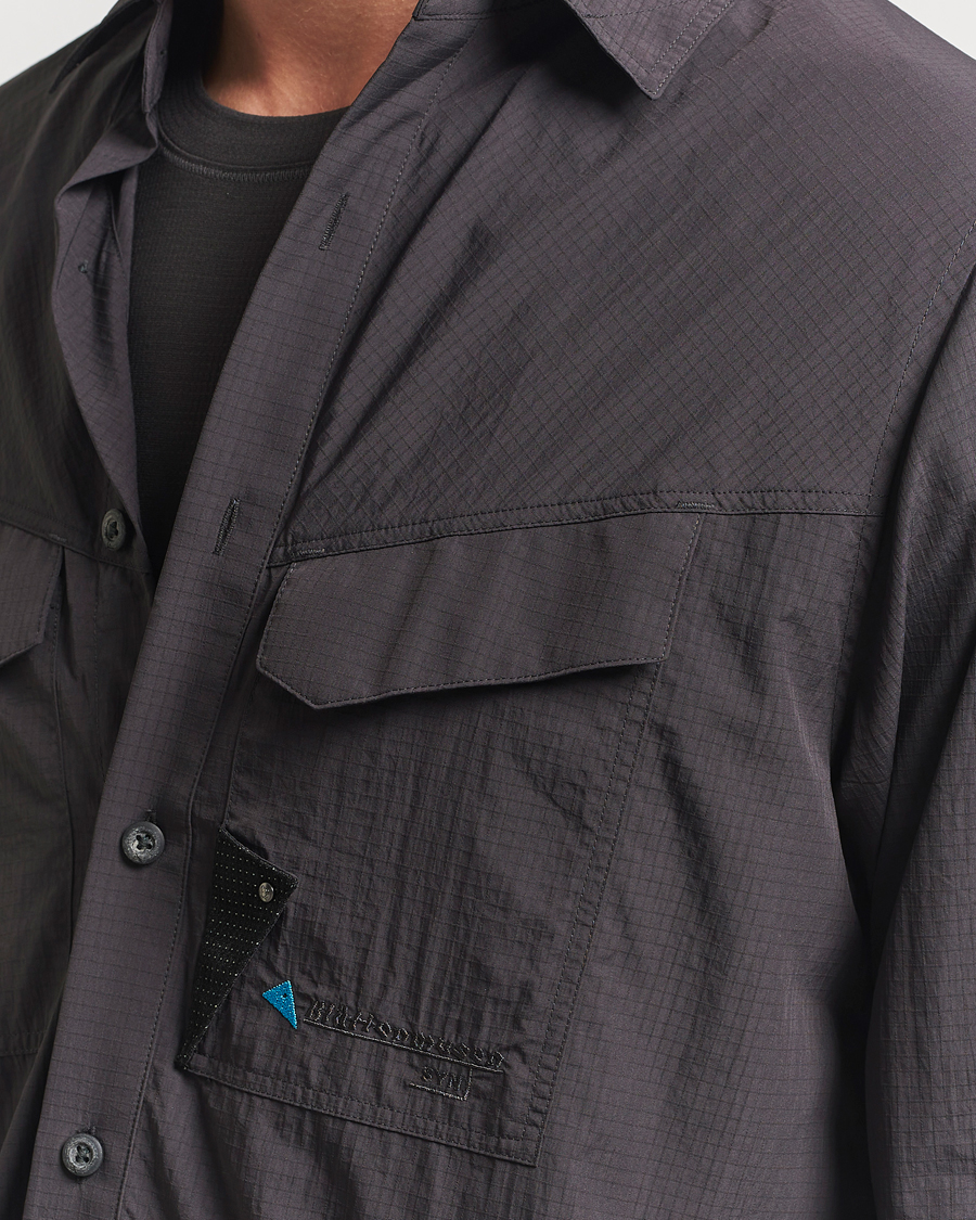 Herre | Skjorter | Klättermusen | Syn Long Sleeve Function Shirt Raven