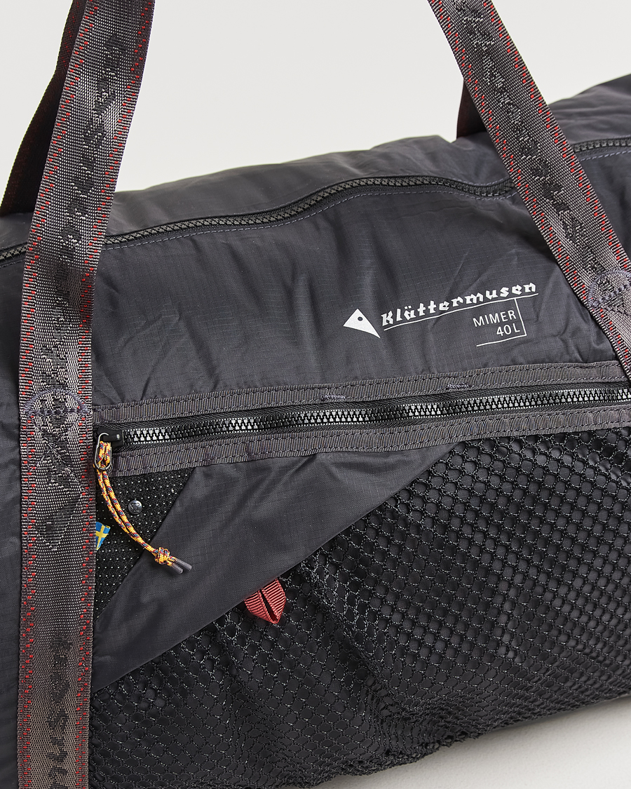 Herre | Vesker | Klättermusen | Mimer Duffelbag 40L Raven