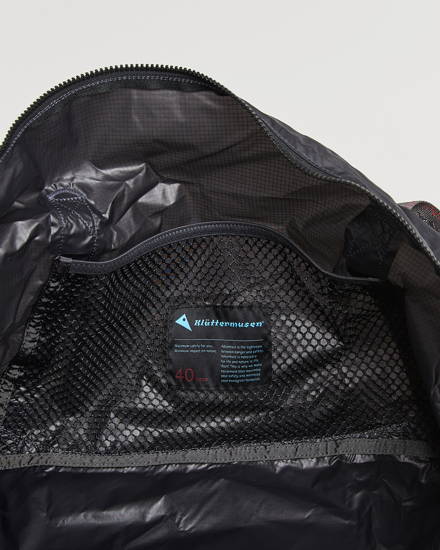 Herre | Vesker | Klättermusen | Mimer Duffelbag 40L Raven