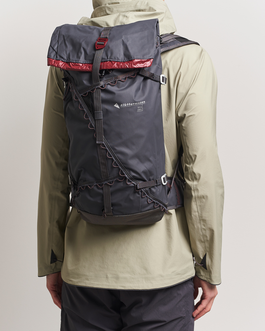 Herre | Klättermusen Ull Backpack 20L Raven | Klättermusen | Ull Backpack 20L Raven