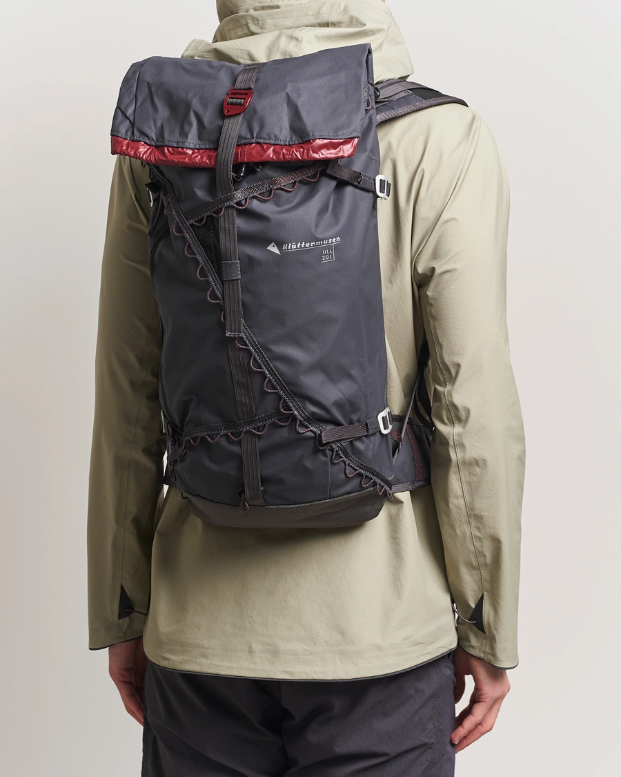 Herre | Vesker | Klättermusen | Ull Backpack 20L Raven