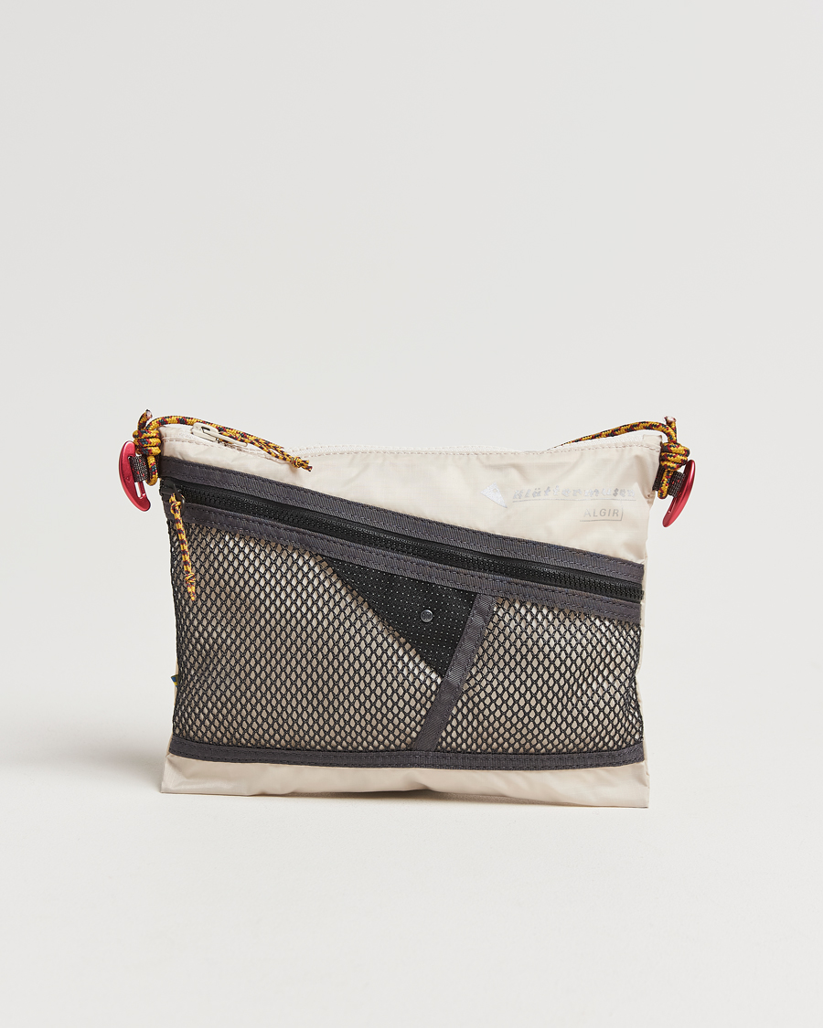 Herre | Vesker | Klättermusen | Algir Accessory Bag Medium Putty Grey
