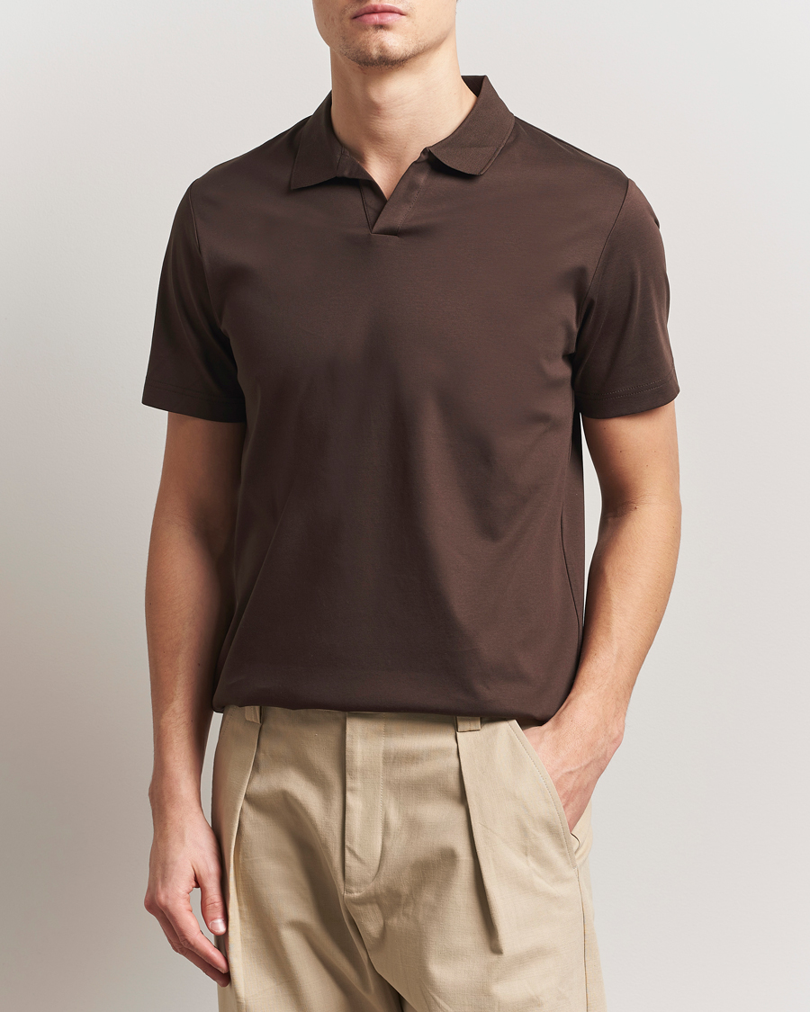 Herre | Pikéer | NN07 | Paul Polo Demitasse Brown