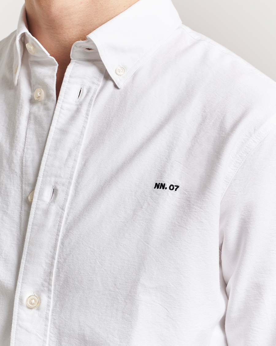Herre | Skjorter | NN07 | Colby Oxford Shirt White