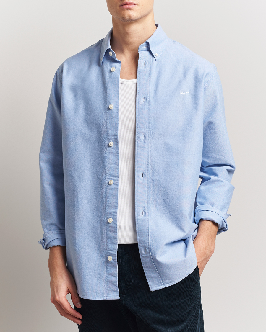 Herre | Skjorter | NN07 | Colby Oxford Shirt Light Blue