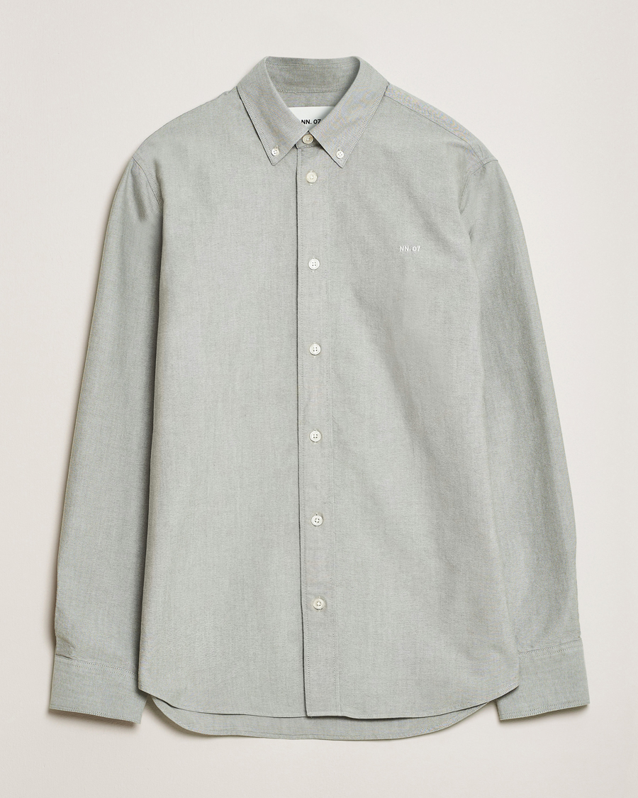 Herre | Skjorter | NN07 | Colby Oxford Shirt Capers Green