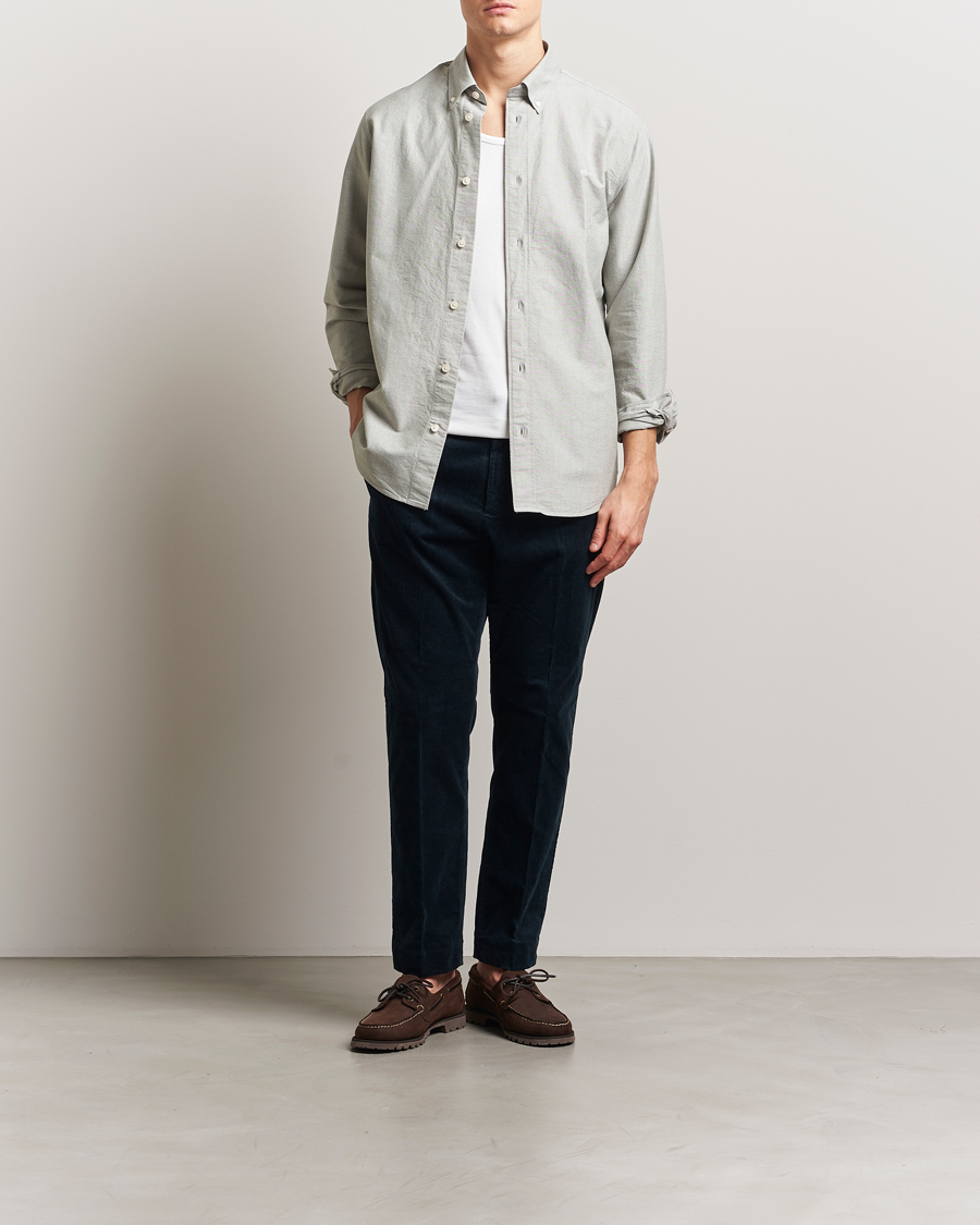 Herre | Skjorter | NN07 | Colby Oxford Shirt Capers Green