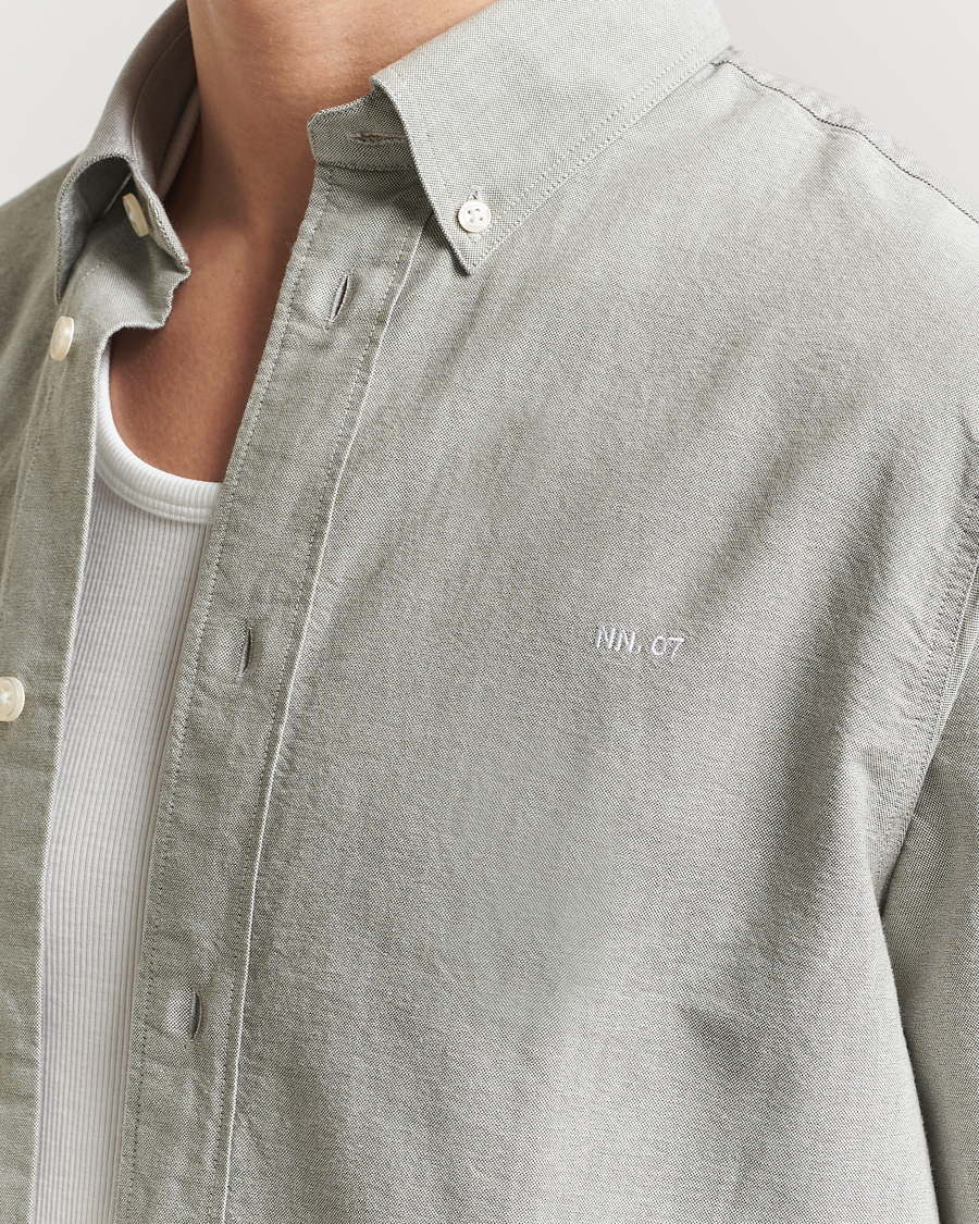 Herre | Skjorter | NN07 | Colby Oxford Shirt Capers Green