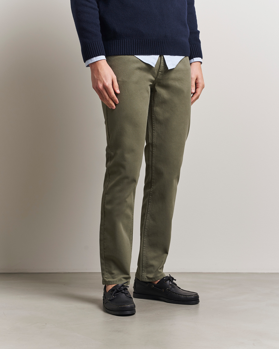 Herre | Bukser | NN07 | Tony 5-Pocket Pants Capers Green