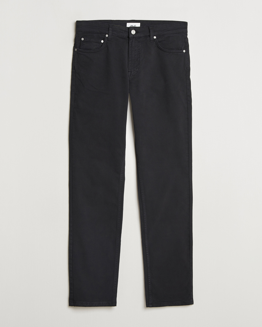 Herre | Bukser | NN07 | Tony 5-Pocket Pants Black