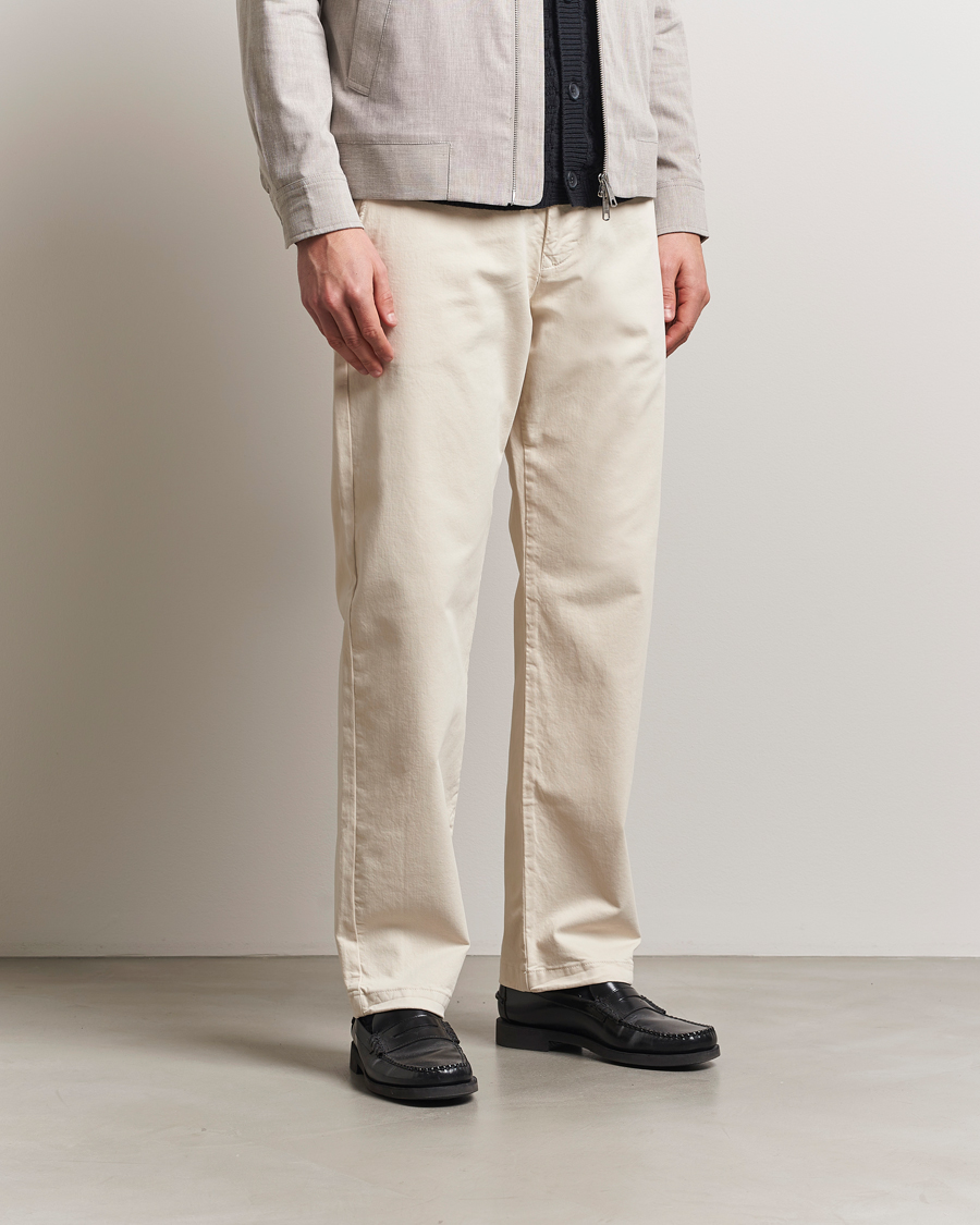 Herre | Bukser | NN07 | Aden Regular Fit Chinos Ivory