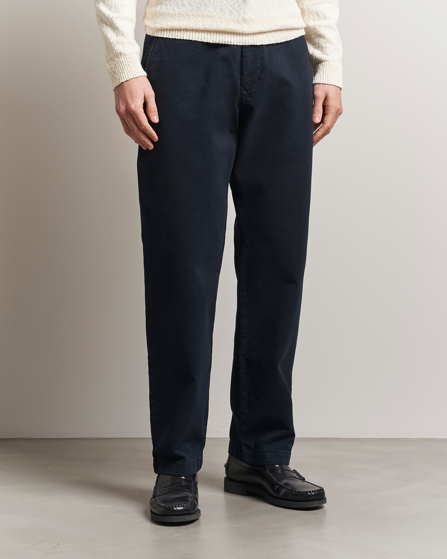 Herre | Bukser | NN07 | Aden Regular Fit Chinos Navy Blue