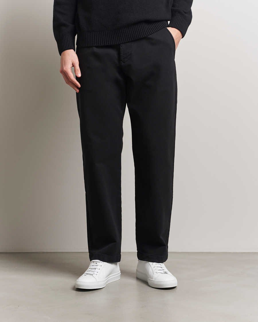 Herre | Bukser | NN07 | Aden Regular Fit Chinos Black
