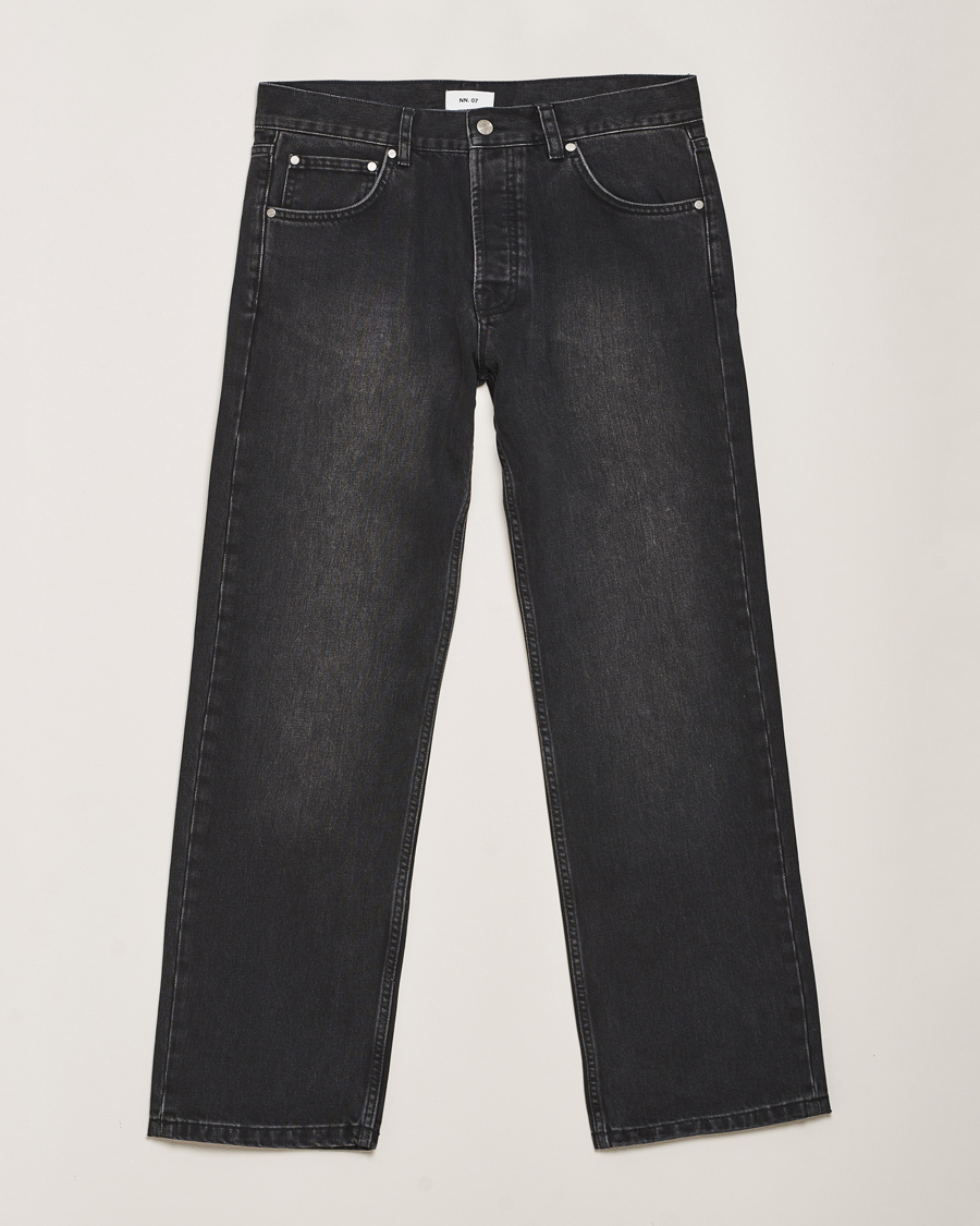 Herre | Bukser | NN07 | Sonny Regular Fit Jeans Washed Black